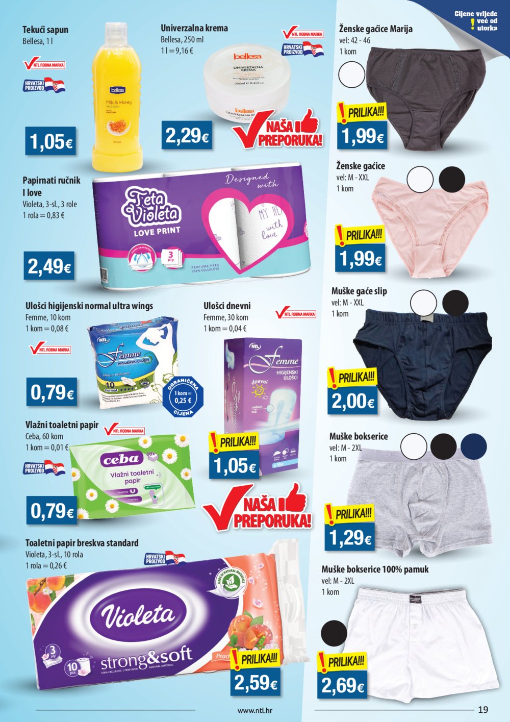 NTL Katalog Akcija 07.05.-13.05.2025. Sjever