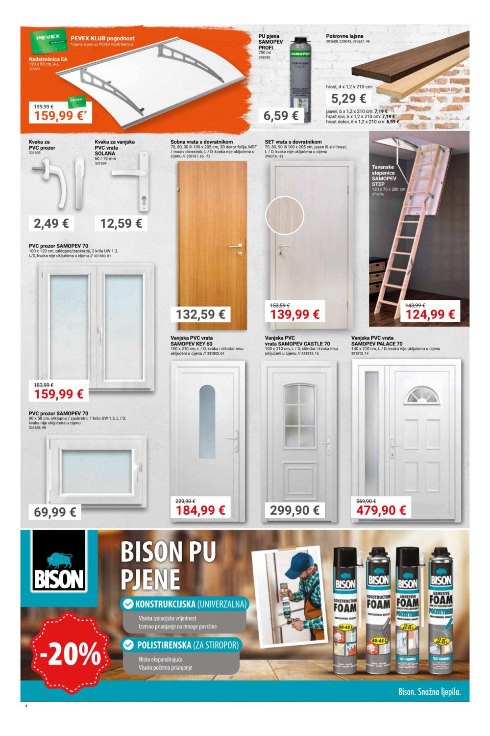 Pevex katalog Gradnja 02.05.-26.05.2025.