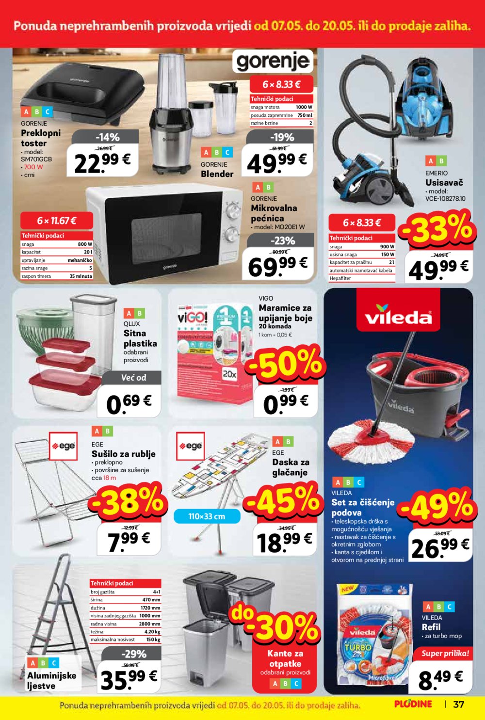 Plodine katalog Akcija 07.05.-13.05.2025.