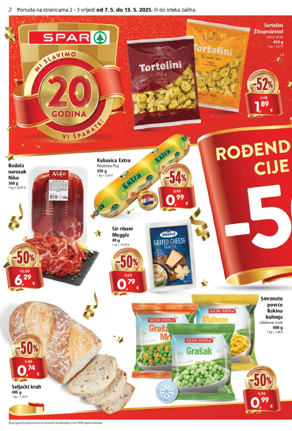 SPAR katalog Akcija 07.05.-13.05.2025.