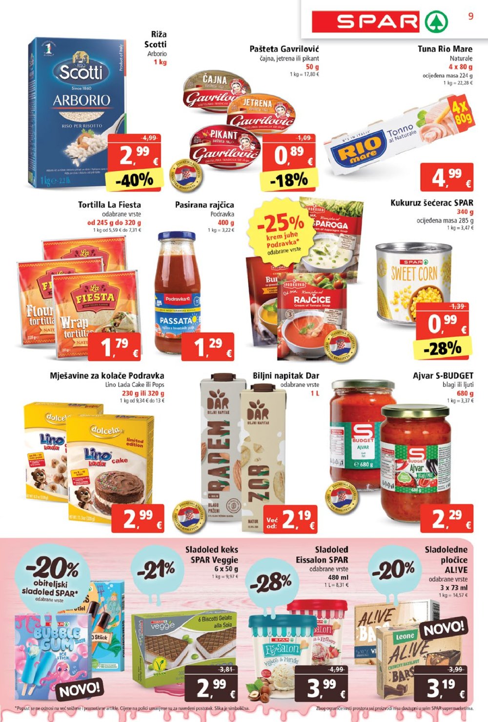 SPAR katalog Akcija 07.05.-13.05.2025.