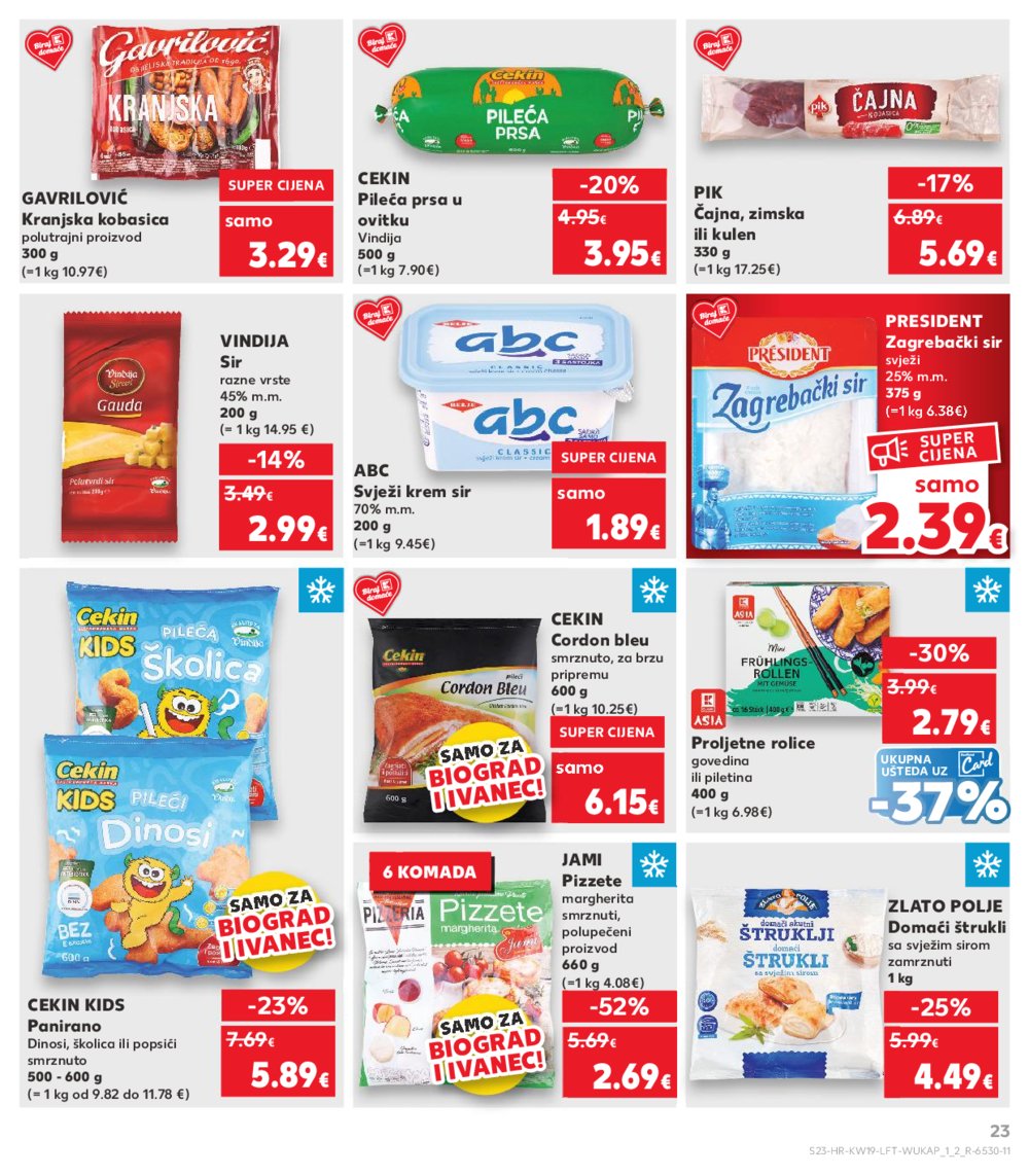Kaufland katalog Akcija 07.05.-13.05.2025. Biograd na Moru