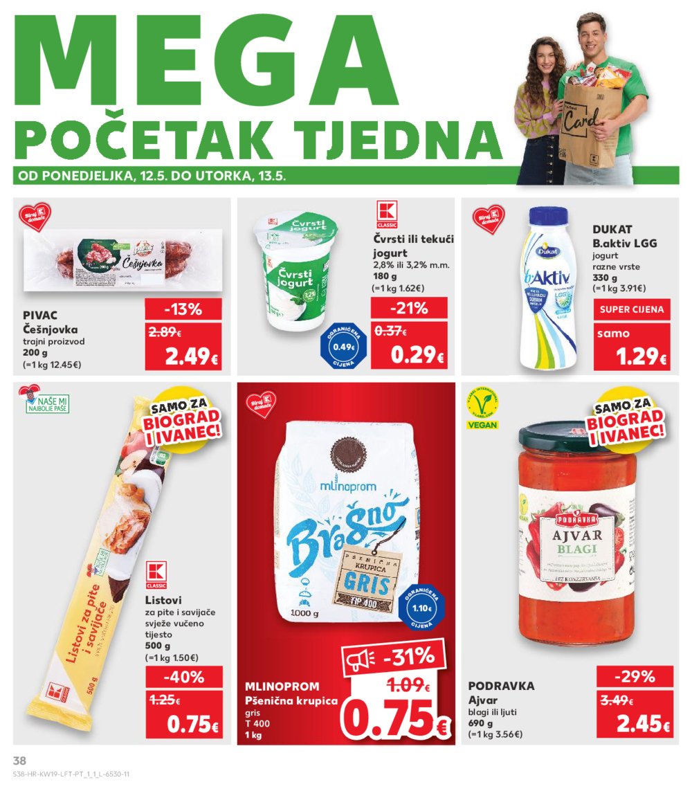 Kaufland katalog Akcija 07.05.-13.05.2025. Biograd na Moru
