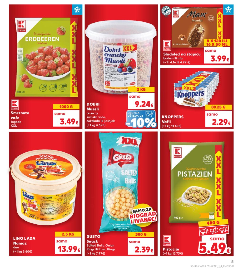 Kaufland katalog Akcija 07.05.-13.05.2025. Biograd na Moru
