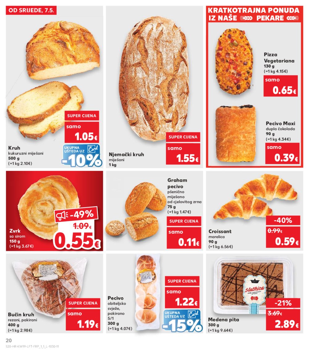 Kaufland katalog Akcija 07.05.-13.05.2025. Odabrane poslovnice