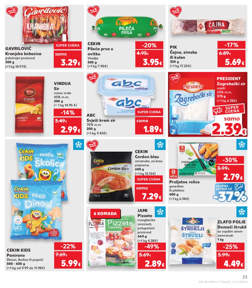 Kaufland katalog Akcija 07.05.-13.05.2025. Odabrane poslovnice