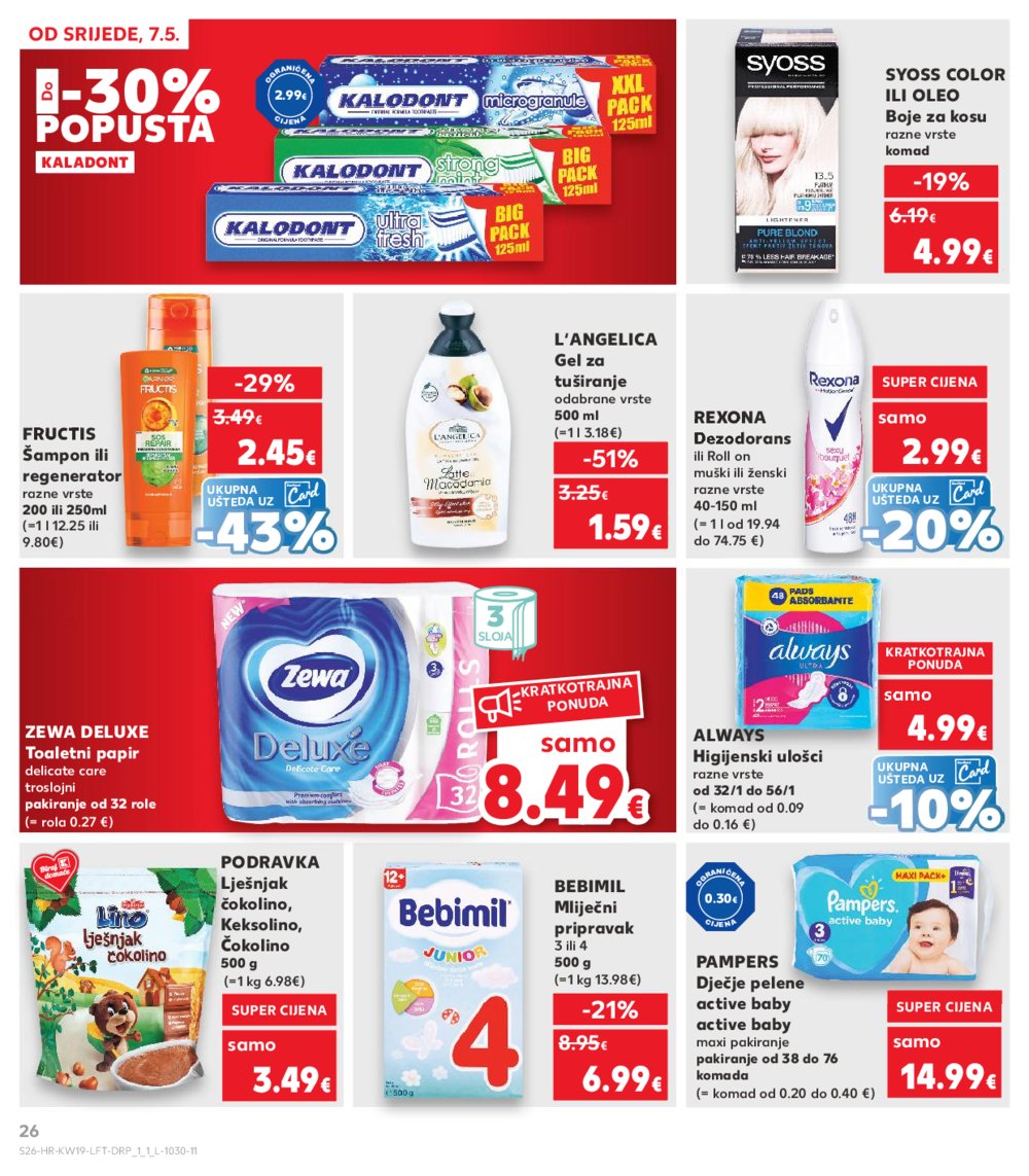 Kaufland katalog Akcija 07.05.-13.05.2025. Odabrane poslovnice