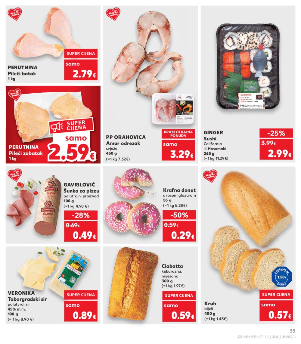 Kaufland katalog Akcija 07.05.-13.05.2025. Odabrane poslovnice