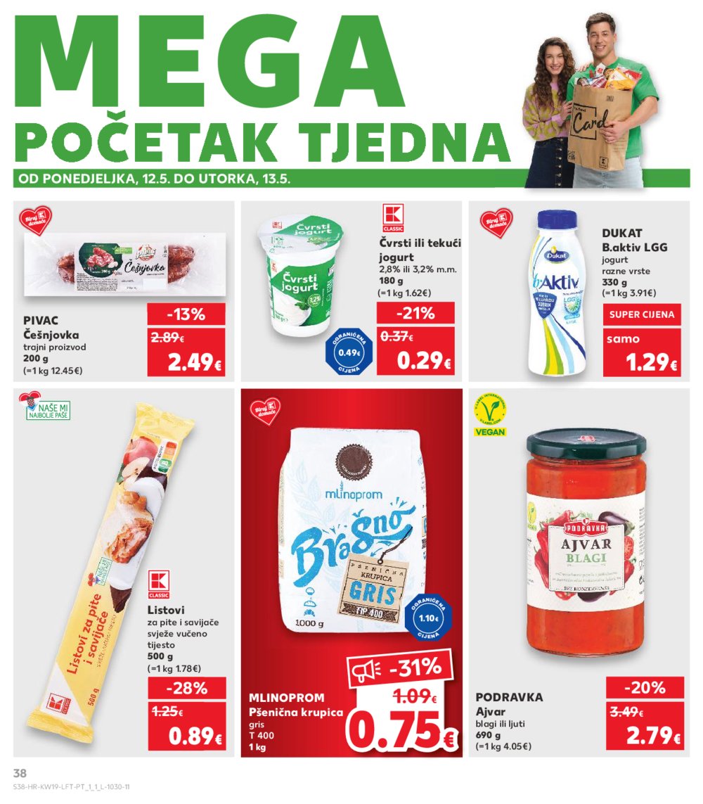 Kaufland katalog Akcija 07.05.-13.05.2025. Odabrane poslovnice