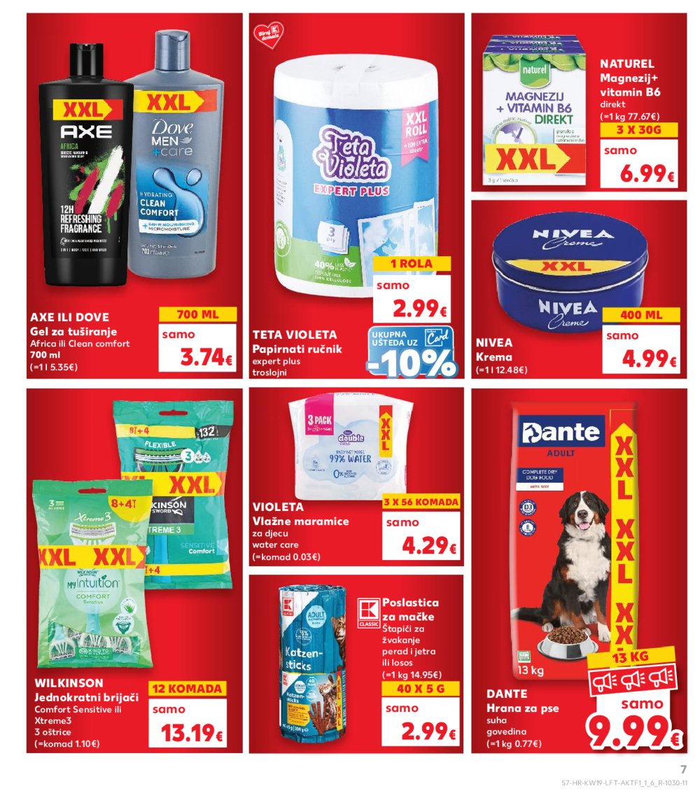 Kaufland katalog Akcija 07.05.-13.05.2025. Odabrane poslovnice
