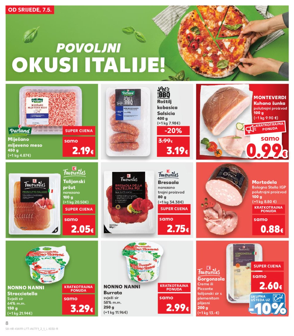Kaufland katalog Akcija 07.05.-13.05.2025. Odabrane poslovnice