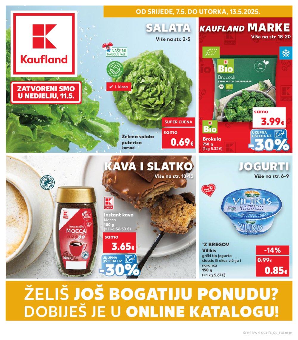 Kaufland katalog Kaufland marke 07.05.-13.05.2025. Biograd na Moru