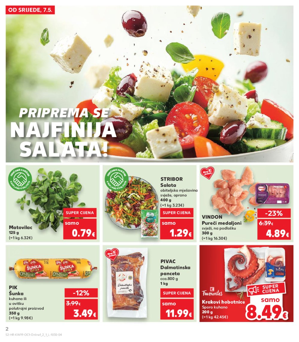 Kaufland katalog Kaufland marke 07.05.-13.05.2025. Biograd na Moru