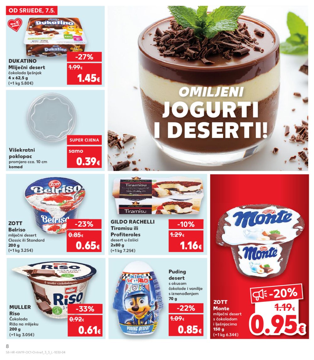 Kaufland katalog Kaufland marke 07.05.-13.05.2025. Odabrane poslovnice