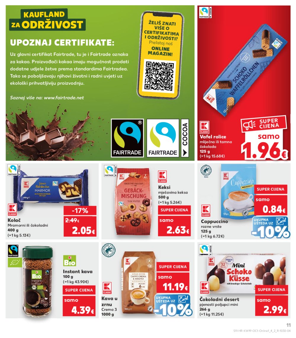 Kaufland katalog Kaufland marke 07.05.-13.05.2025. Odabrane poslovnice