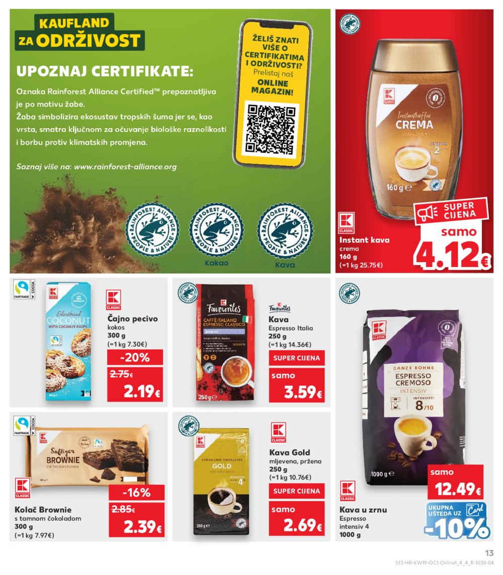 Kaufland katalog Kaufland marke 07.05.-13.05.2025. Odabrane poslovnice