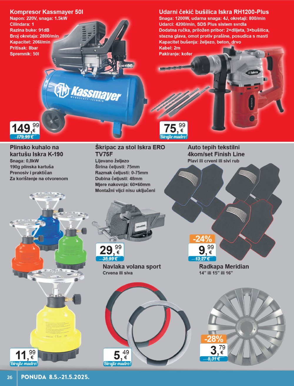 KTC katalog tehnike i posuđe 08.05.-21.05.2025.