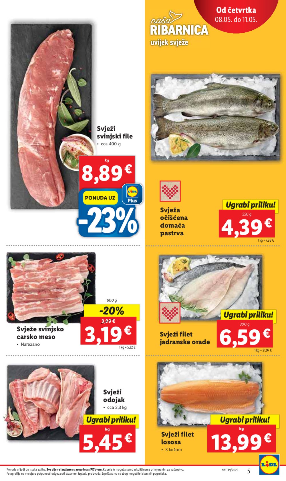 Lidl super ponuda od četvrtka 08.05.-11.05.2025.