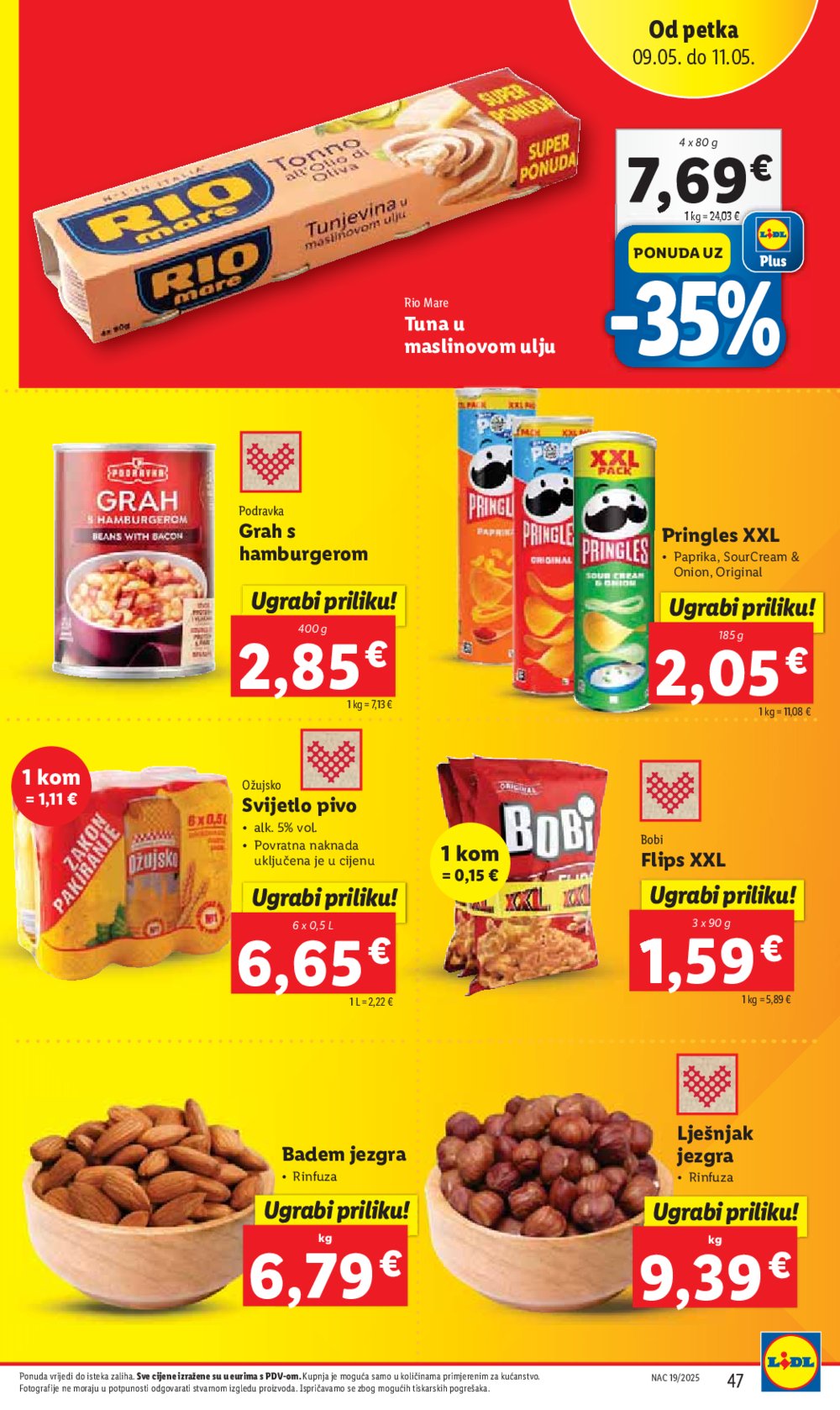Lidl super ponuda od četvrtka 08.05.-11.05.2025.