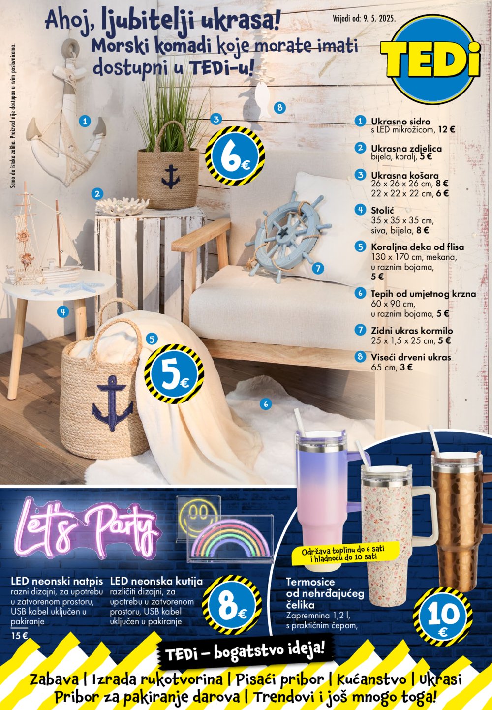 TEDi katalog Bogatstvo ideja 08.05.-17.05.2025.