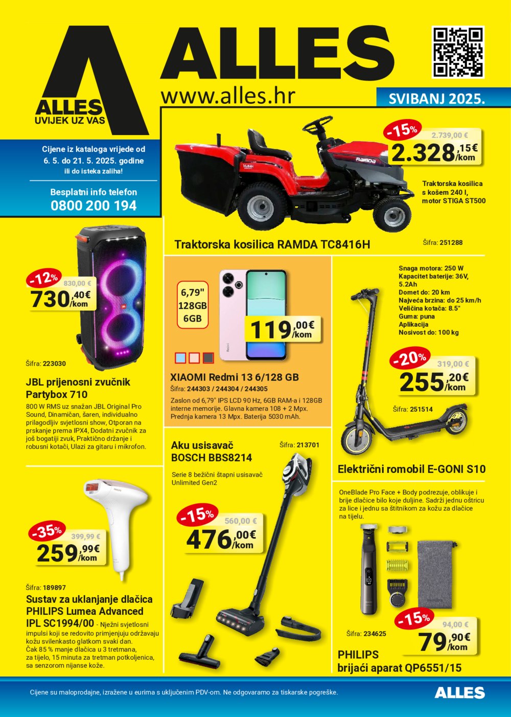Alles katalog Akcija 06.05.-21.05.2025.