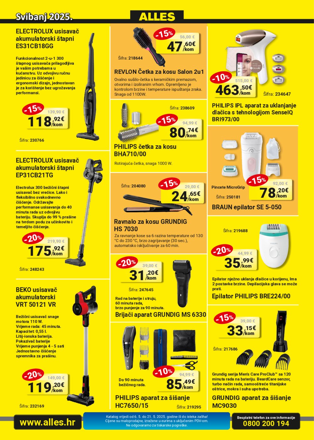 Alles katalog Akcija 06.05.-21.05.2025.