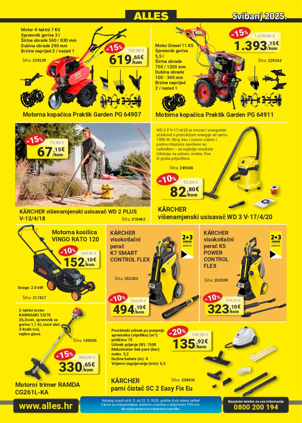 Alles katalog Akcija 06.05.-21.05.2025.
