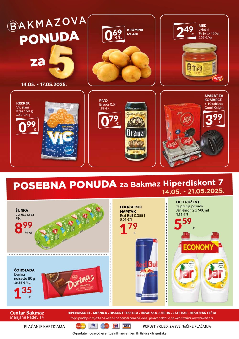 Bakmaz katalog Akcija 14.05.-21.05.2025.
