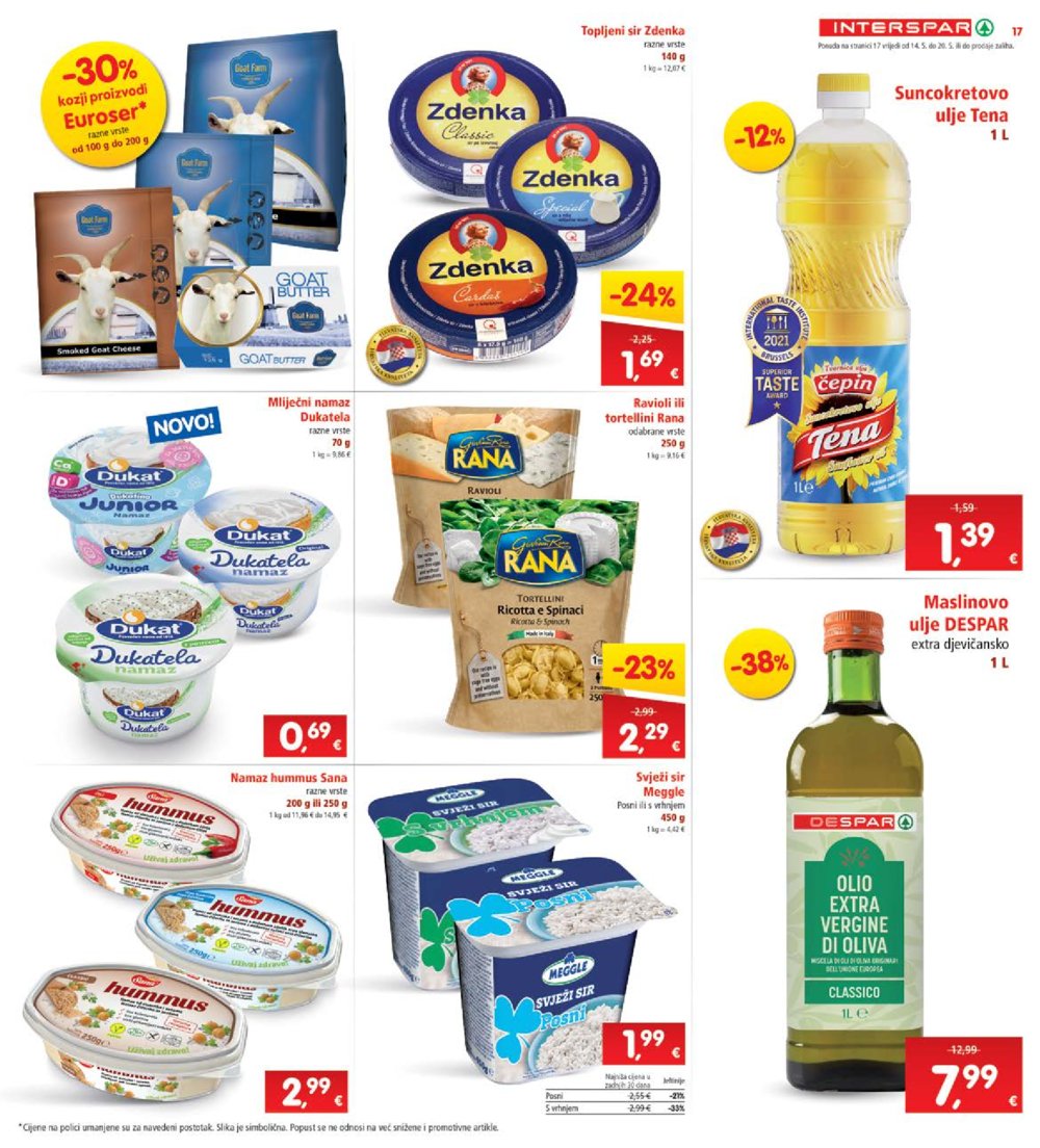 INTERSPAR katalog akcija 14.05.-20.05.2025.
