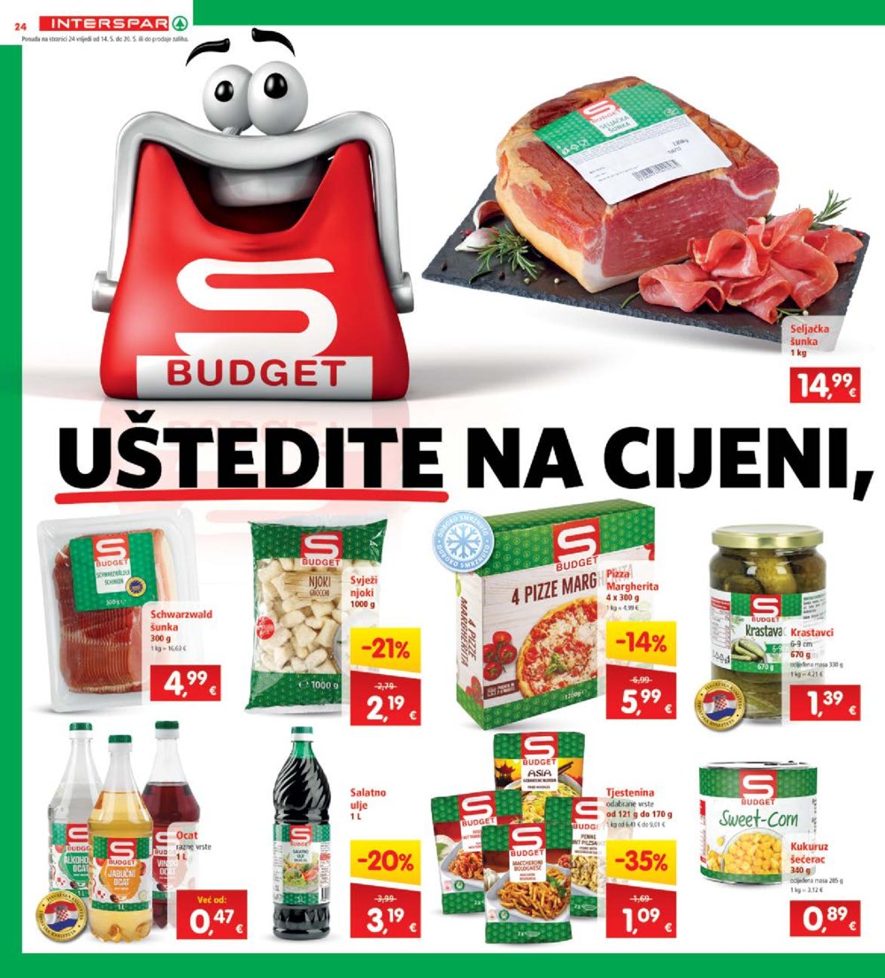 INTERSPAR katalog akcija 14.05.-20.05.2025.