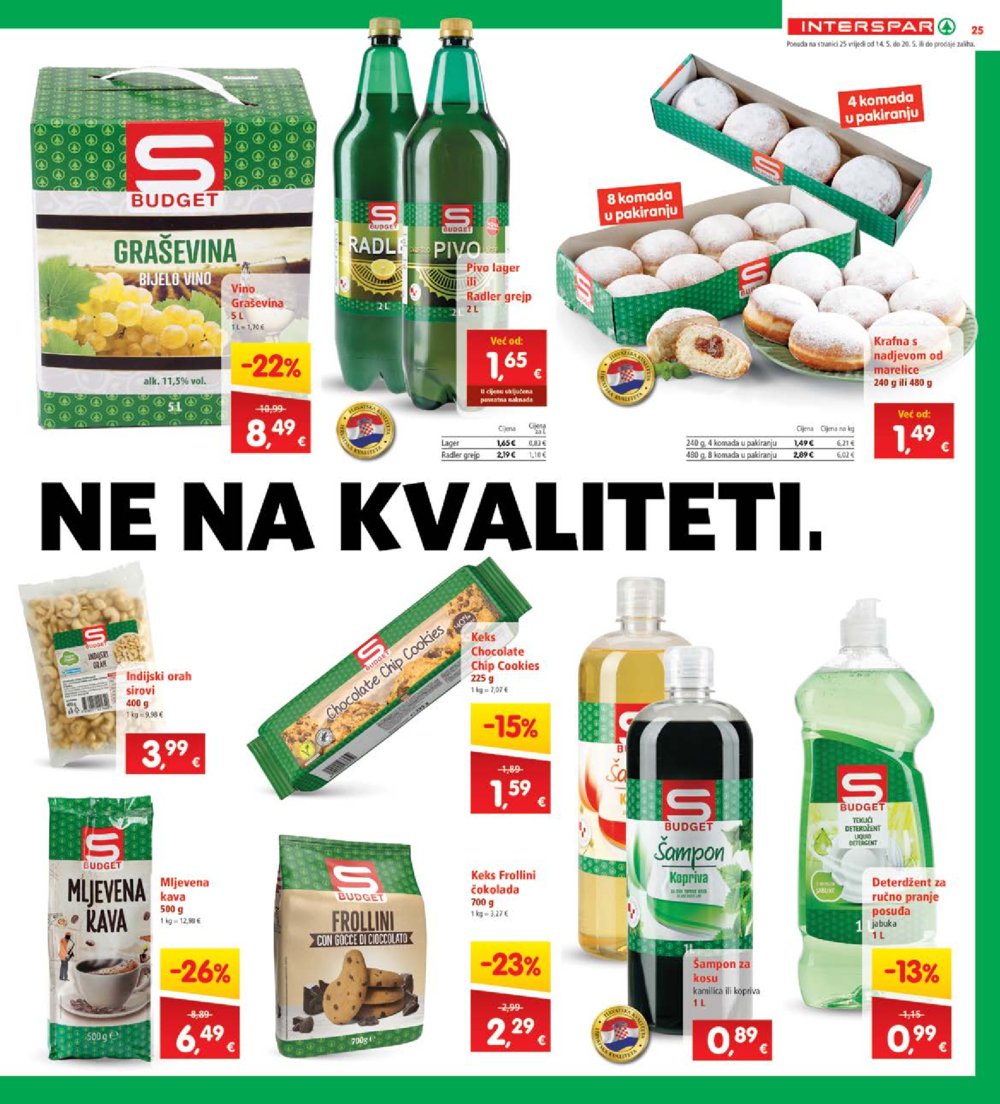 INTERSPAR katalog akcija 14.05.-20.05.2025.