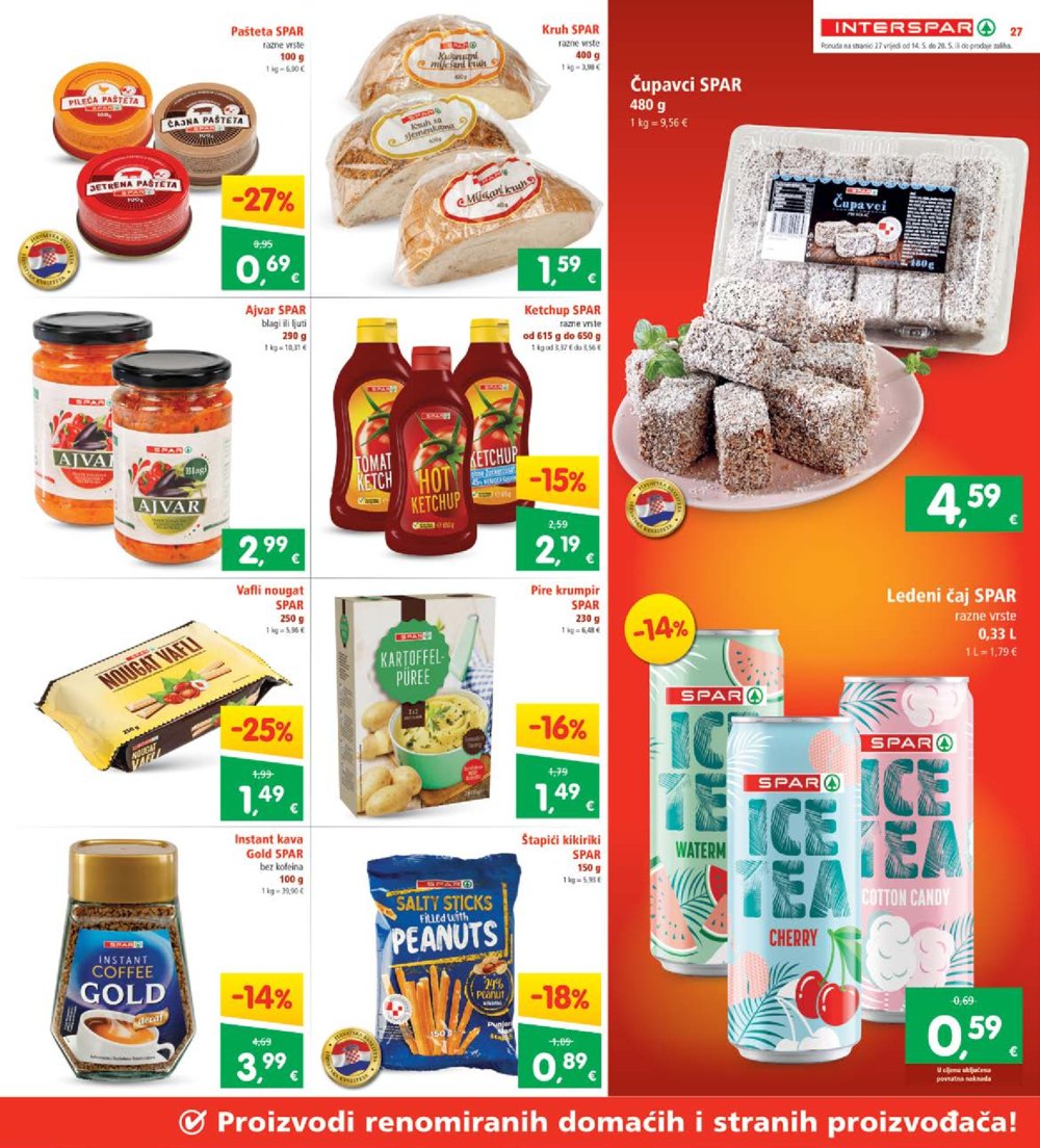 INTERSPAR katalog akcija 14.05.-20.05.2025.