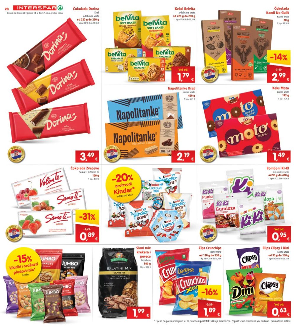 INTERSPAR katalog akcija 14.05.-20.05.2025.