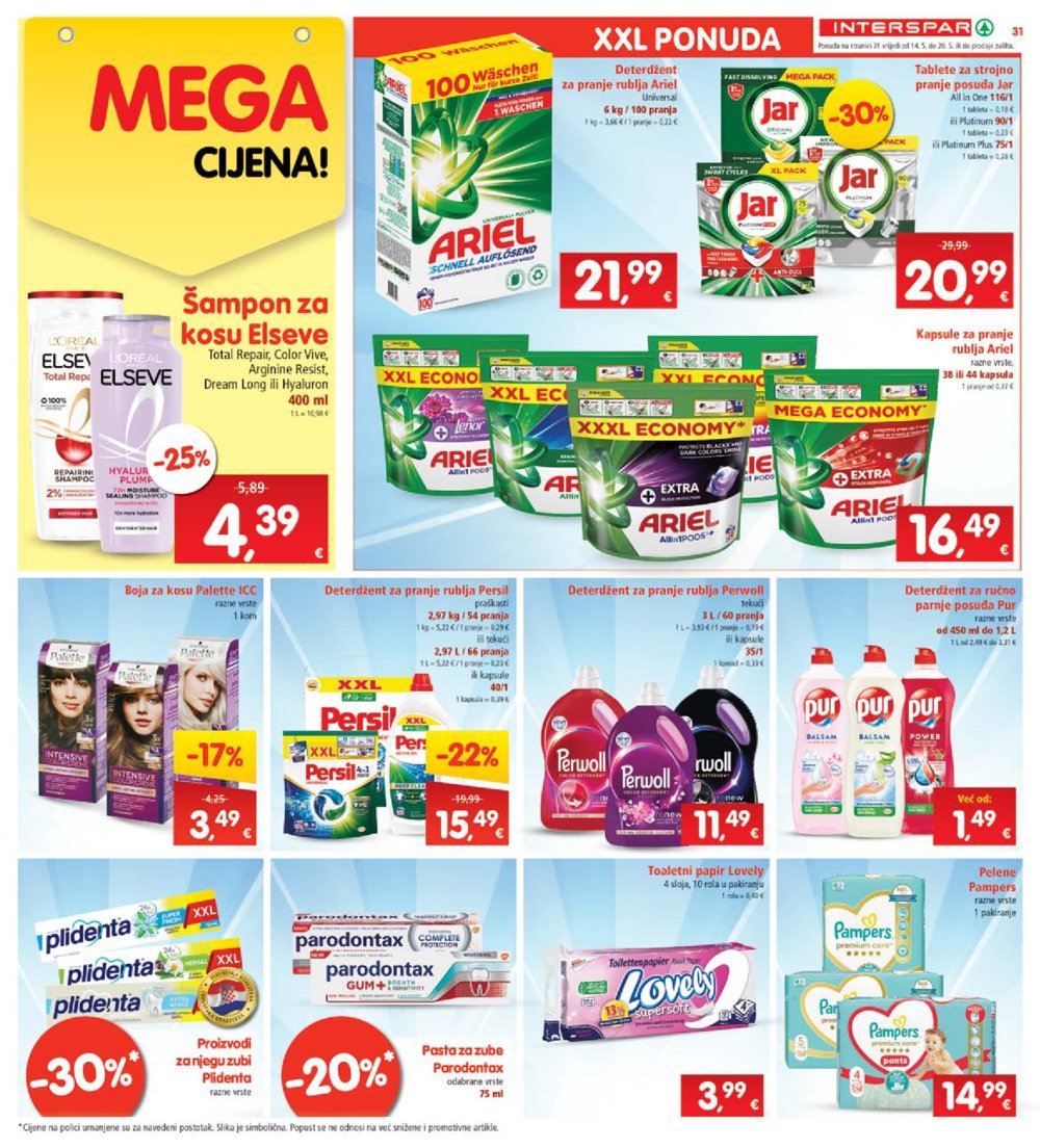 INTERSPAR katalog akcija 14.05.-20.05.2025.