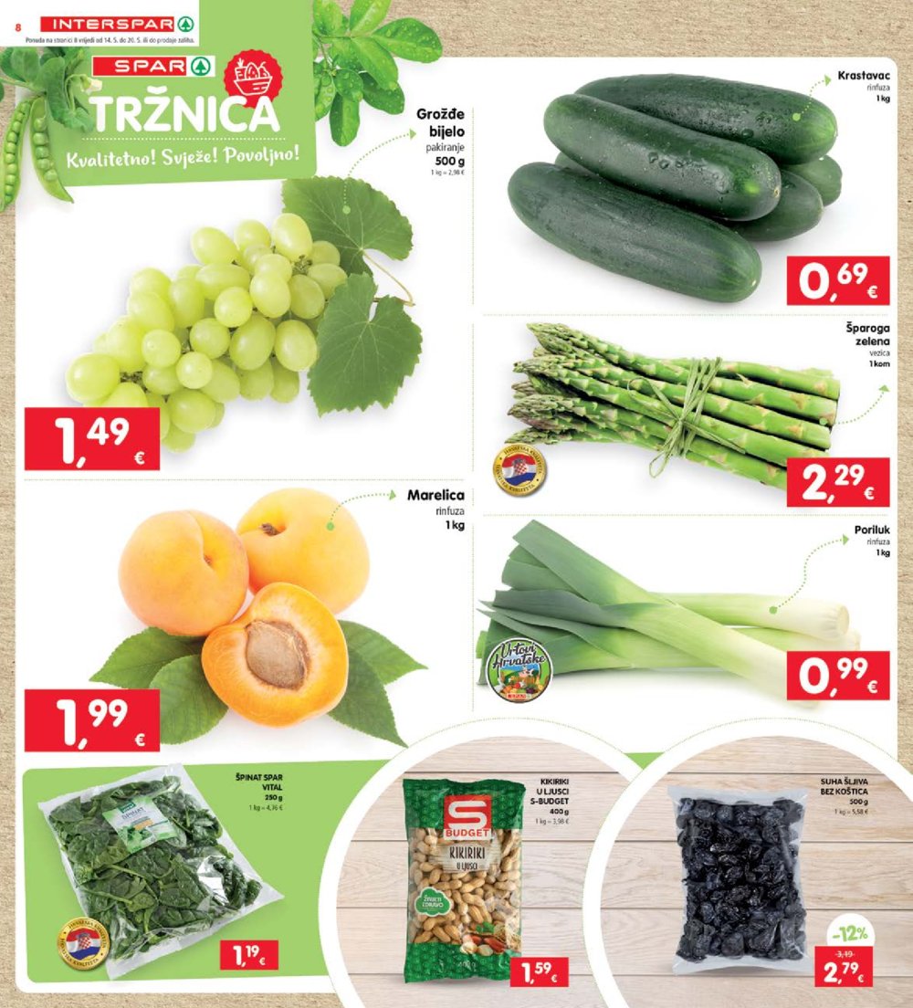 INTERSPAR katalog akcija 14.05.-20.05.2025.