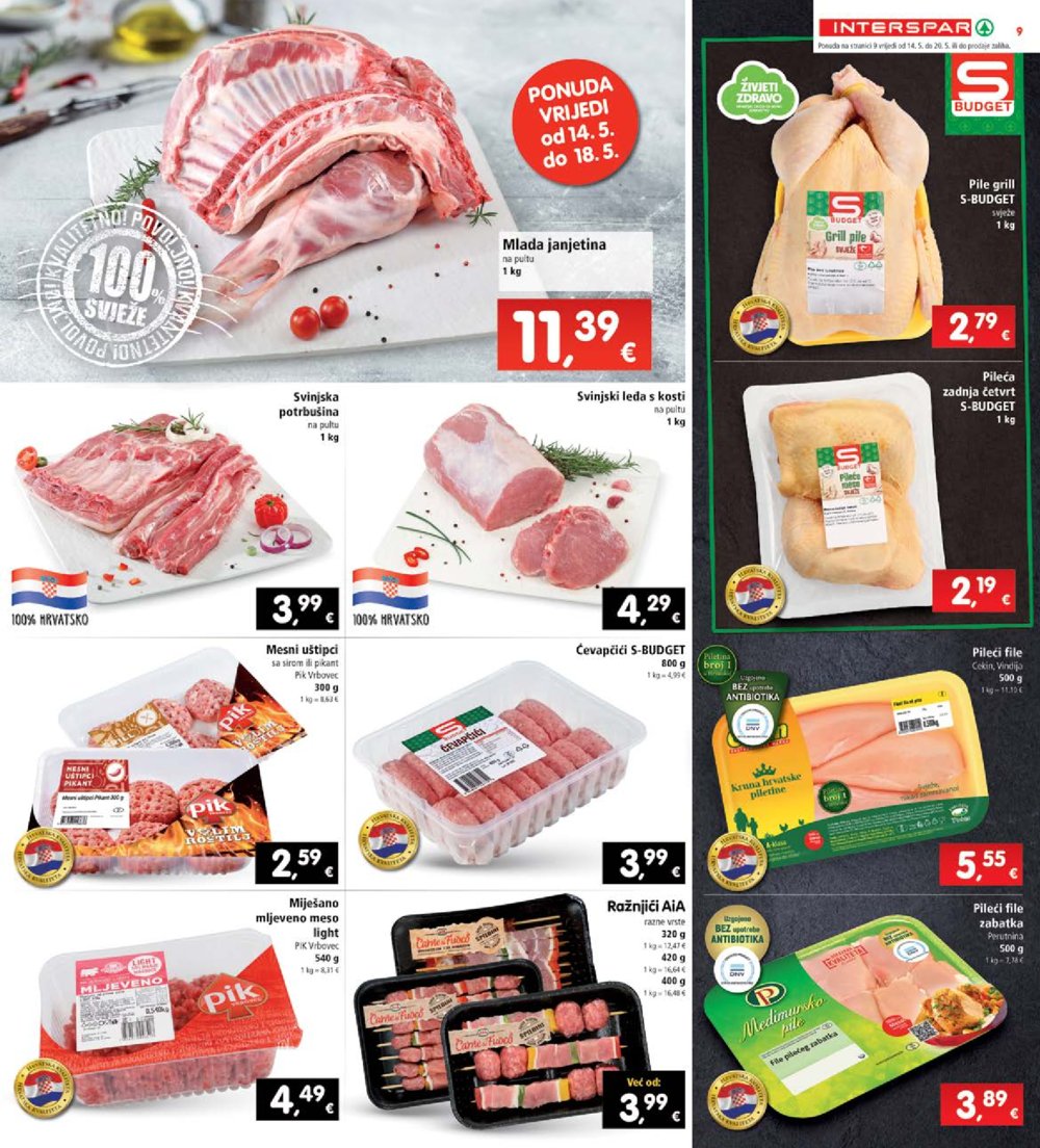 INTERSPAR katalog akcija 14.05.-20.05.2025.