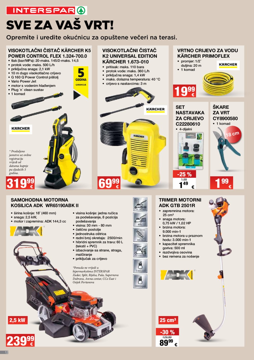 INTERSPAR katalog Akcija Svijet Apartmana 07.05.-10.06.2025.