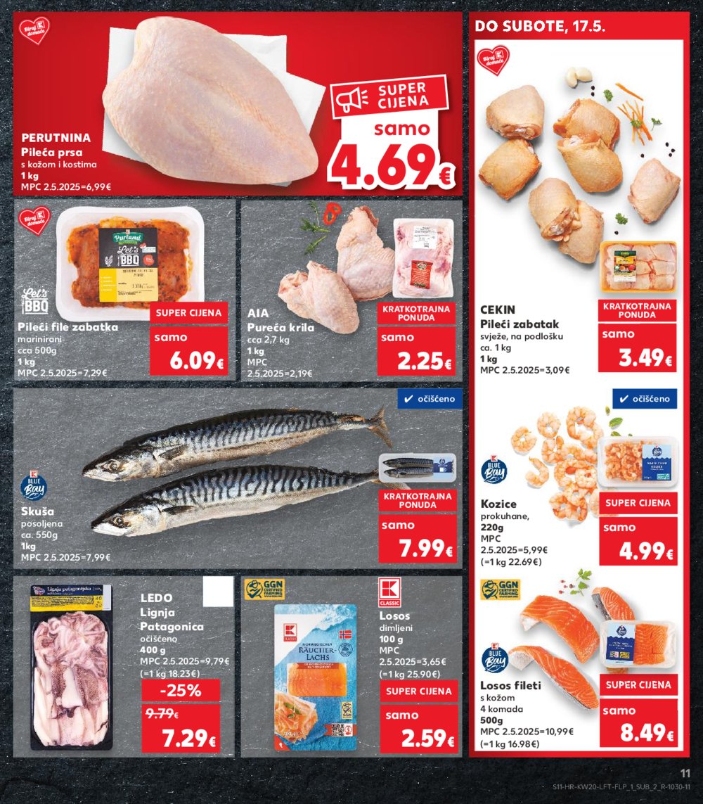 Kaufland katalog Akcija 14.05.-20.05.2025. Odabrane poslovnice