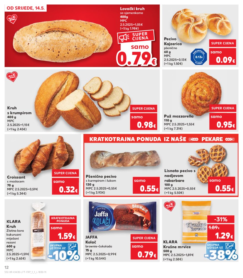 Kaufland katalog Akcija 14.05.-20.05.2025. Odabrane poslovnice