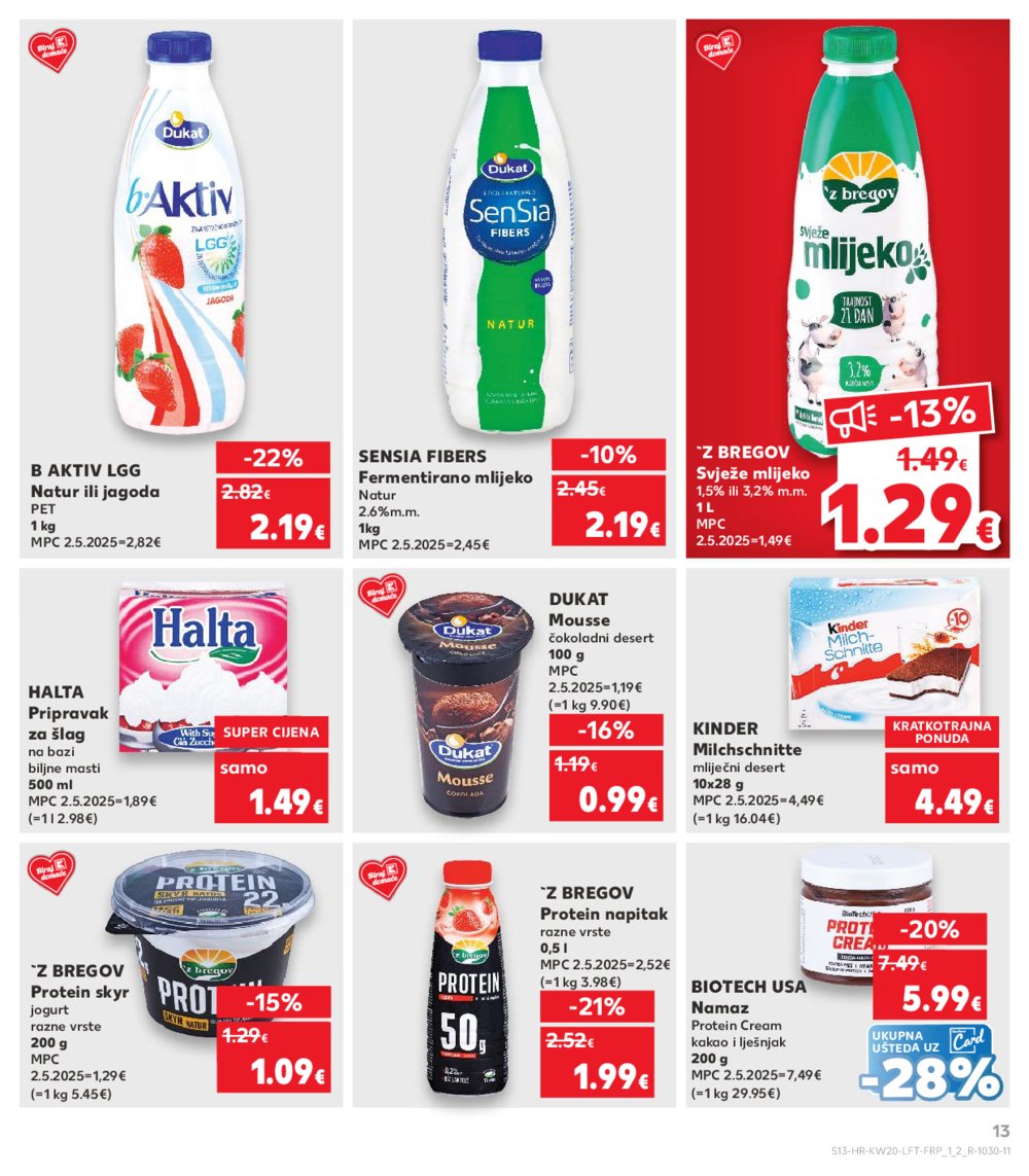 Kaufland katalog Akcija 14.05.-20.05.2025. Odabrane poslovnice