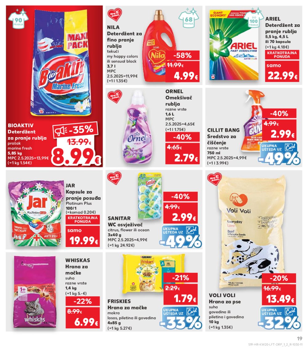 Kaufland katalog Akcija 14.05.-20.05.2025. Odabrane poslovnice