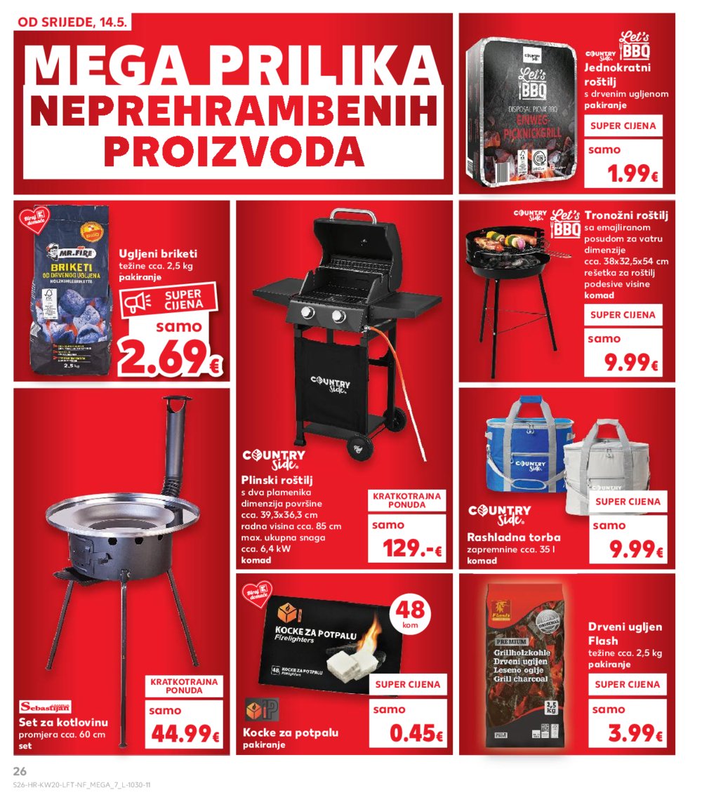 Kaufland katalog Akcija 14.05.-20.05.2025. Odabrane poslovnice