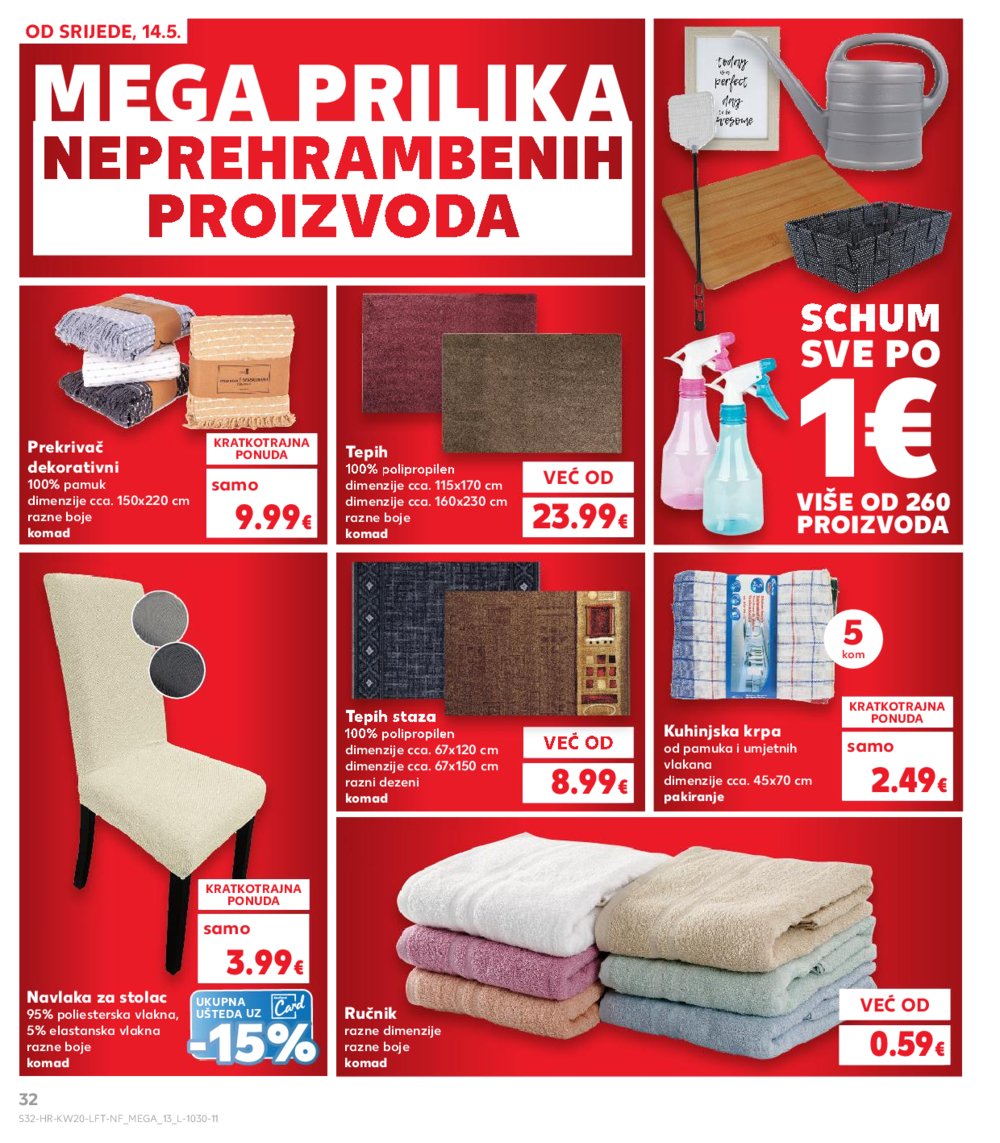 Kaufland katalog Akcija 14.05.-20.05.2025. Odabrane poslovnice