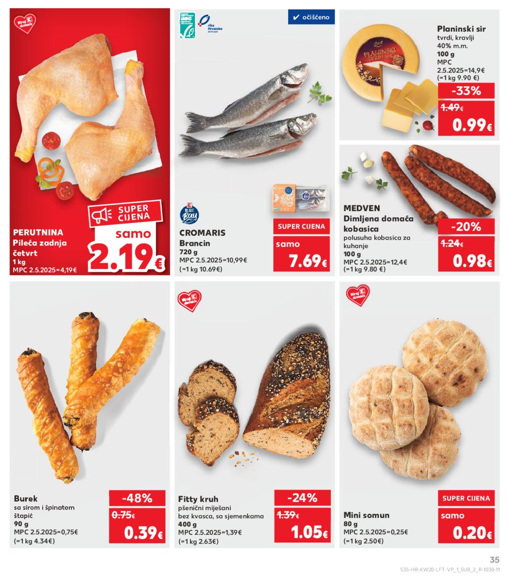 Kaufland katalog Akcija 14.05.-20.05.2025. Odabrane poslovnice