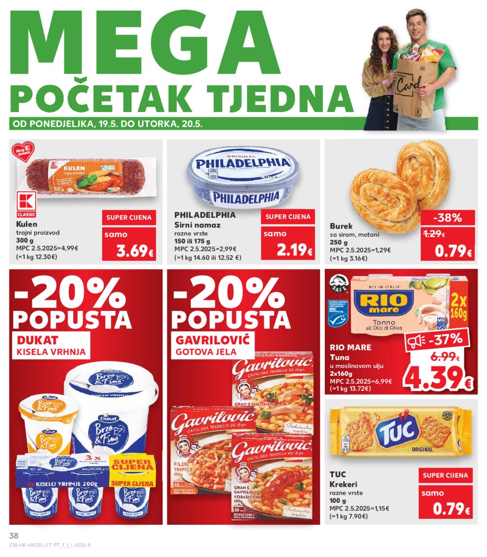 Kaufland katalog Akcija 14.05.-20.05.2025. Odabrane poslovnice
