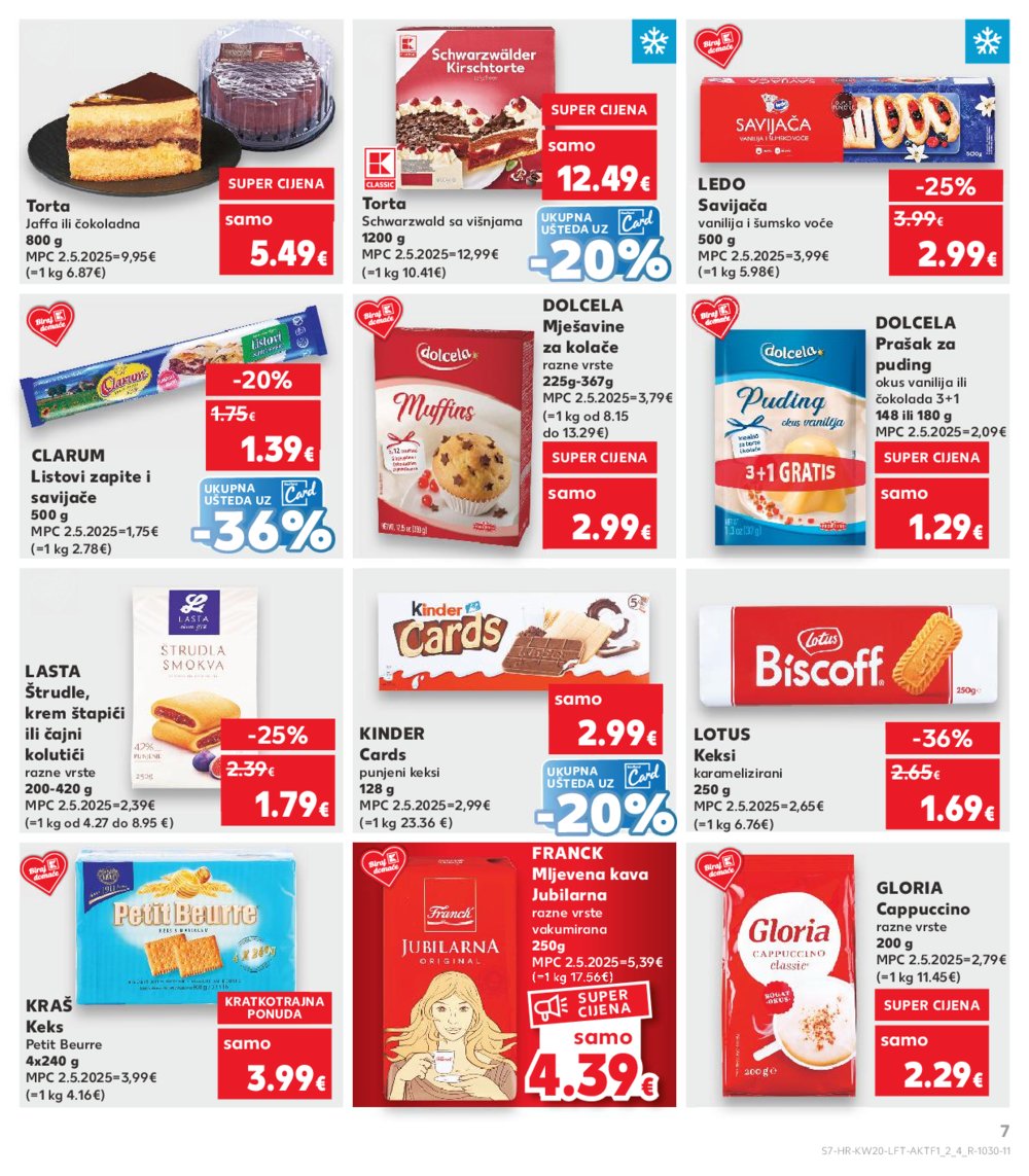 Kaufland katalog Akcija 14.05.-20.05.2025. Odabrane poslovnice