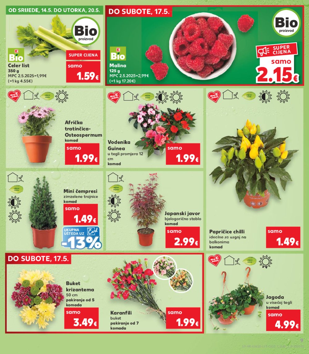Kaufland katalog Akcija 14.05.-20.05.2025. Odabrane poslovnice
