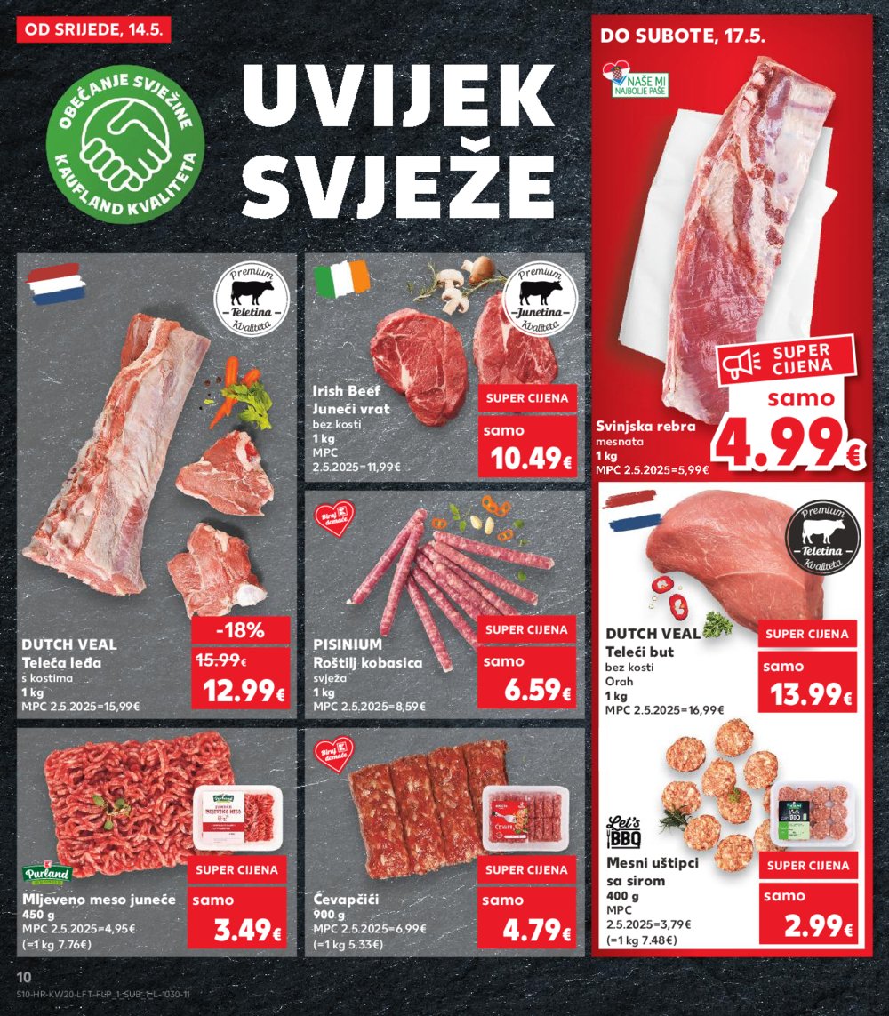 Kaufland katalog Akcija 14.05.-20.05.2025. Odabrane poslovnice