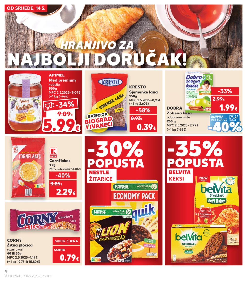 Kaufland katalog Kaufland marke 14.05.-20.05.2025. Biograd na Moru