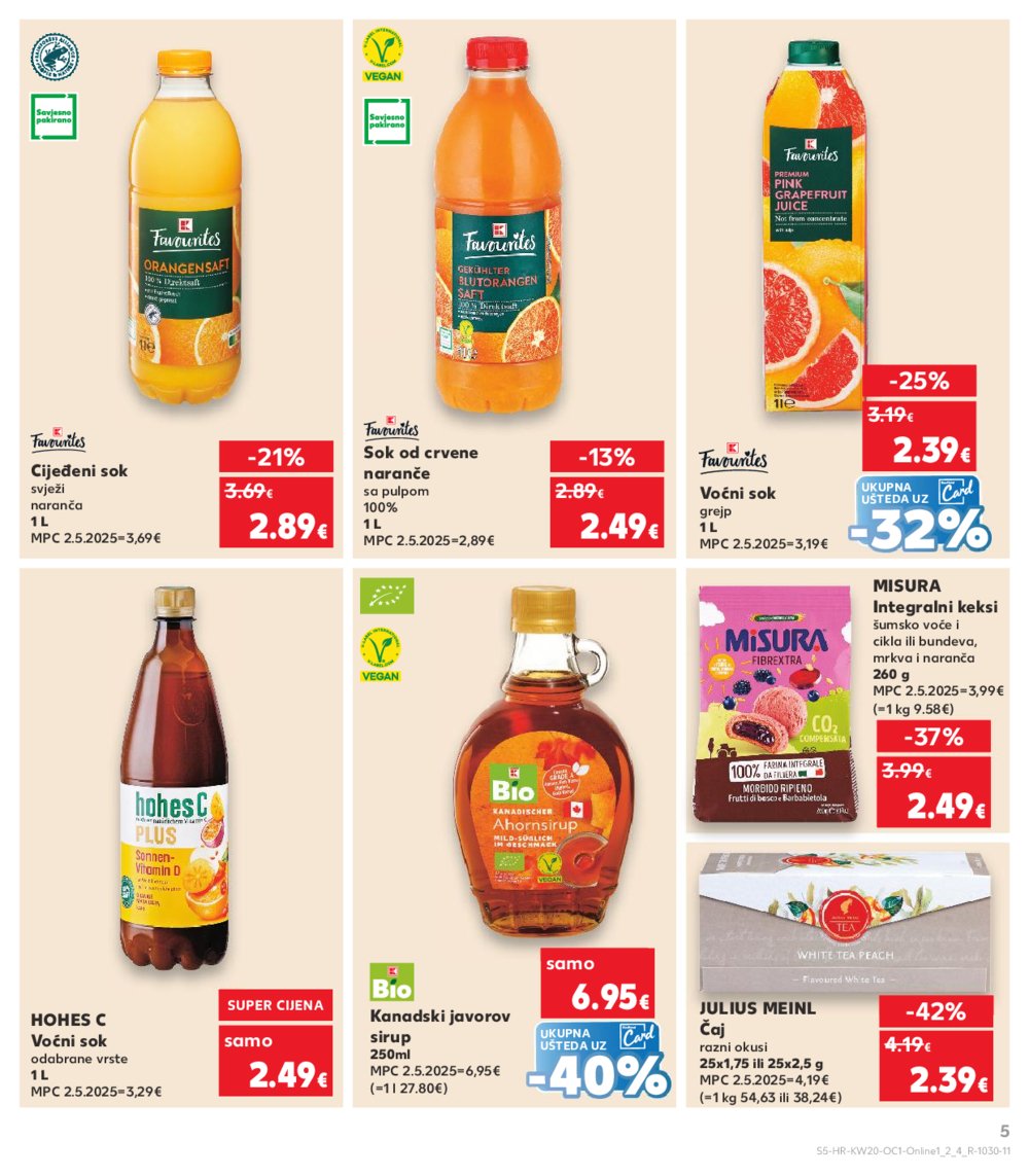 Kaufland katalog Kaufland marke 14.05.-20.05.2025. Biograd na Moru